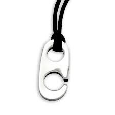 [20282] Silver+Surf Necklace Brummel Hook M F