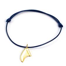 [20243] Silver+Surf Silber Schmuck Finne Gr S gold plated Bracelet F