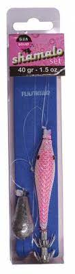 Sea Squid Shamalo Set Flashmer Squid 9cm 40gr F