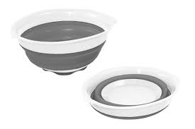 [7601980] HABA Folding Bowl 3l white/grey F