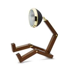 Mr Wattson, Original Lamp, Limited Edition, Brass Matte Black F