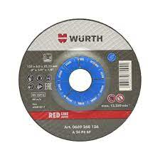 WURTH Grinding Disc Red Line125x6x22.23mm F