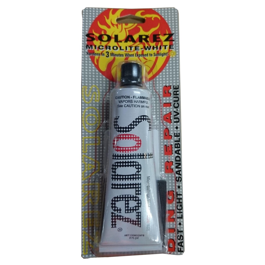 [34049000-2] SOLAREZ Microlite Polyester White Ding Repair F