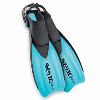 Seac Sprint Open Foot Fins Blue S/M F