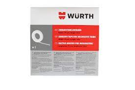[0894910] WURTH Adhesive Tape for Decorative Trims 12mm, 10m F