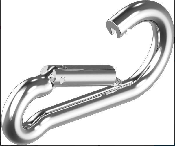 [M8249411120] Stainless Steel Spring Hook A4 M 11x120mm F