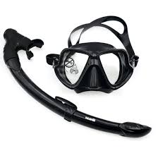 Mares Combo Wahoo Mask Set Black F