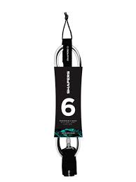 [L-6-REG-BK] Shapers 6'0 Regular Black Leash F