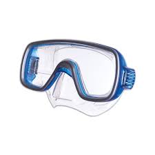 Salvas Mask Geo Clear Blue/Iron MEDIUM F