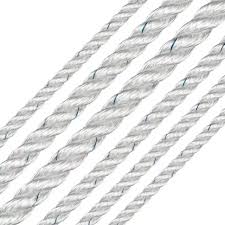Regatta Polyester Rope 4mm White/Blue F
