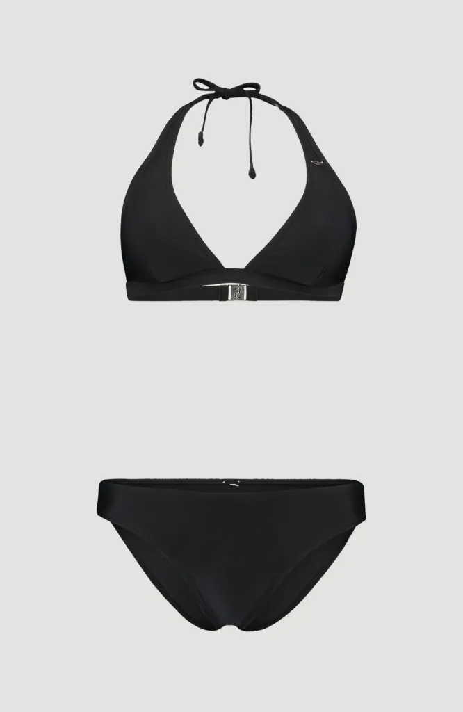 [N08302] O'Neill Essentials Maria Cruz Bikini Set Black Out 36B F