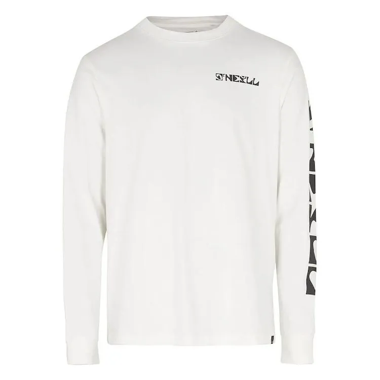 [2850161] O'Neill Cedar Long-Sleeve T-Shirt Snow White L F