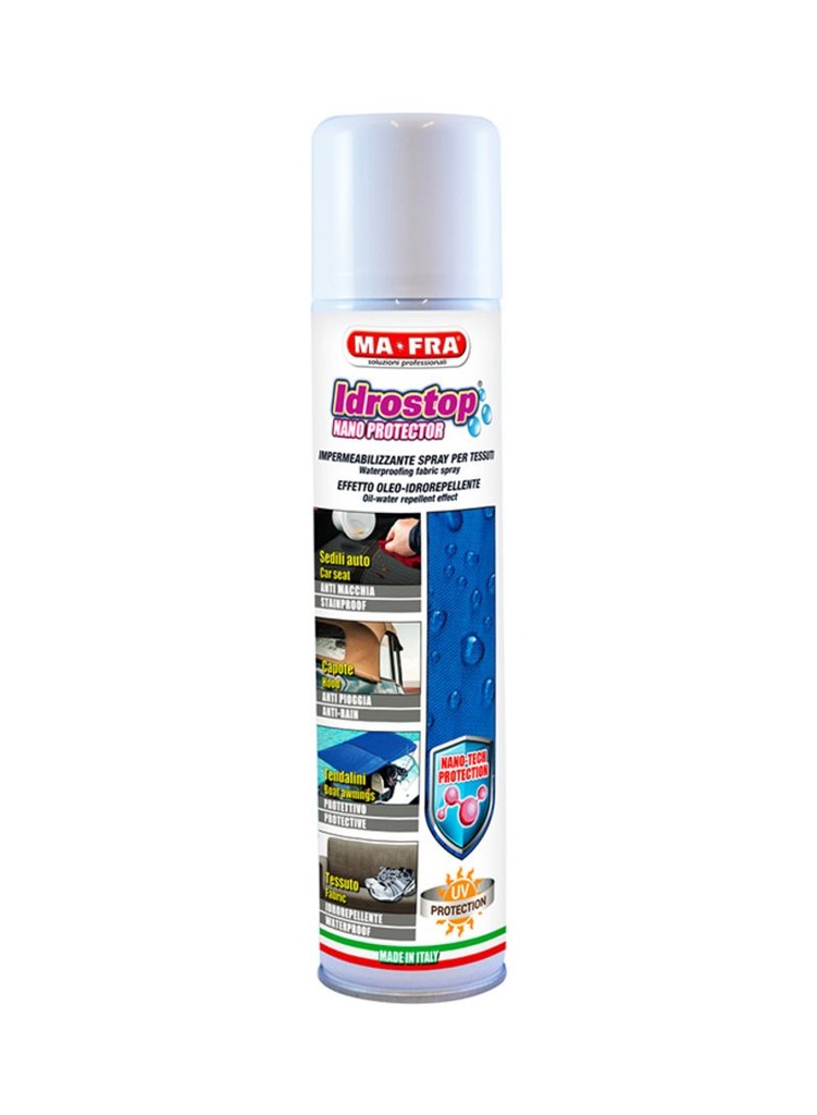 MaFra Idrostop Reconditioning and Waterproofing Fabric Spray for Car Care SEAGULL Etc..