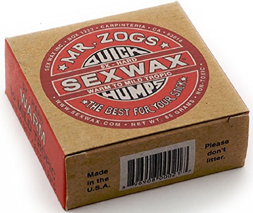 Quick Humps, Sex Wax, 5X Hard Warm to Mild Tropic Red F