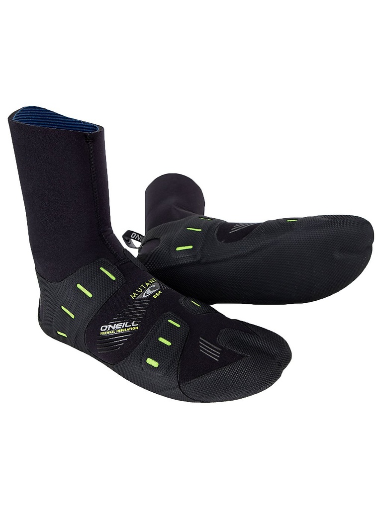 O'NEILL 2023 O'Neill Mutant 6/5/4mm Internal Split Toe Boots - Black / Gr size 8/ F