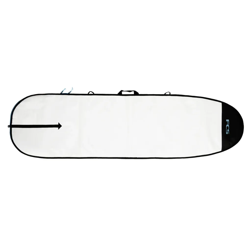 FCS 9'6" Classic Long Board Tranquil Blue Cover bag