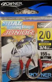 Owner Dancing Stringer Guardian Assist Hook 2/0 Medium F
