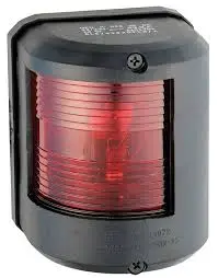 Eval Navigation Port Light Red, Black Shell 12V F