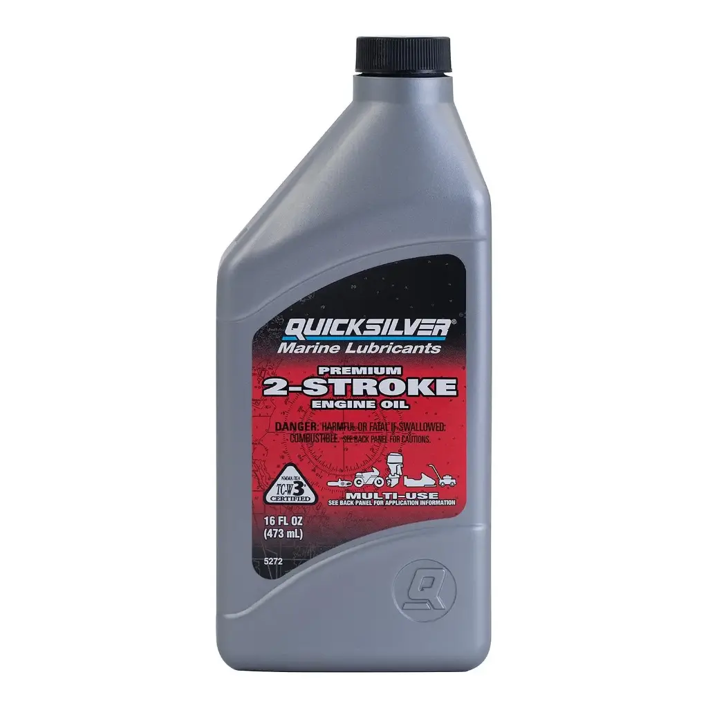Quicksilver Marine Lubricants premium 2-stroke engine oil