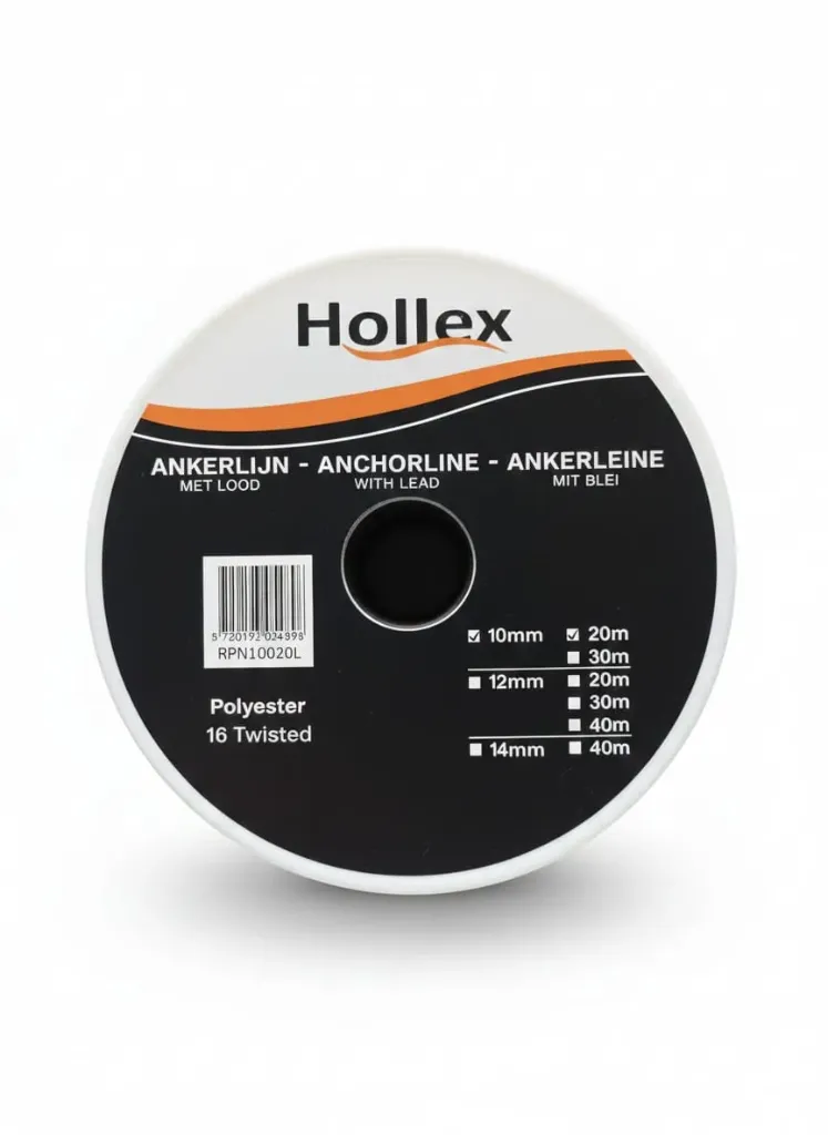 Hollex Anchorline with lead 10mm20m F