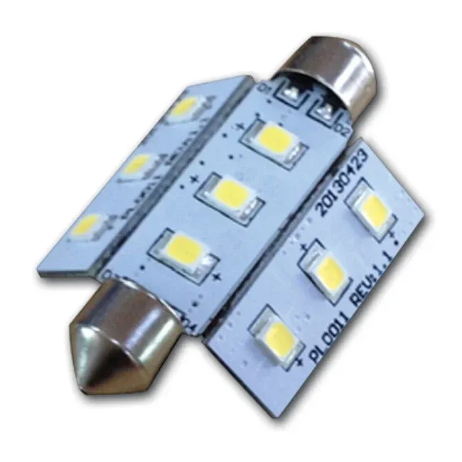 [0100.623] Hollex Led 10-30v warm wit9 leds 42mm F