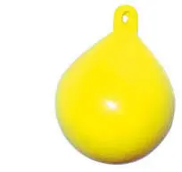 [01016  0471] Float Buoy 15x21cm yellow F