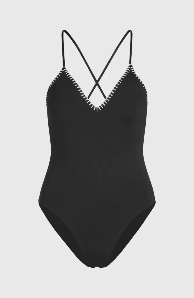 [1800332] O'Neill Salwater Jaida Crochet SWIMSUIT XL/42 /Black Out