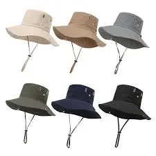 Quick Dry Sun Protection Bucket Hat Diff Colors F