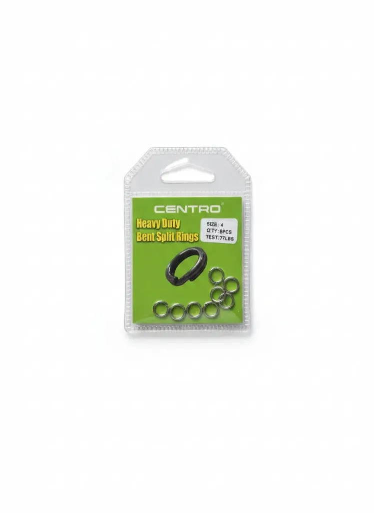 HEAVY BENT SPLIT RING SIZE 4