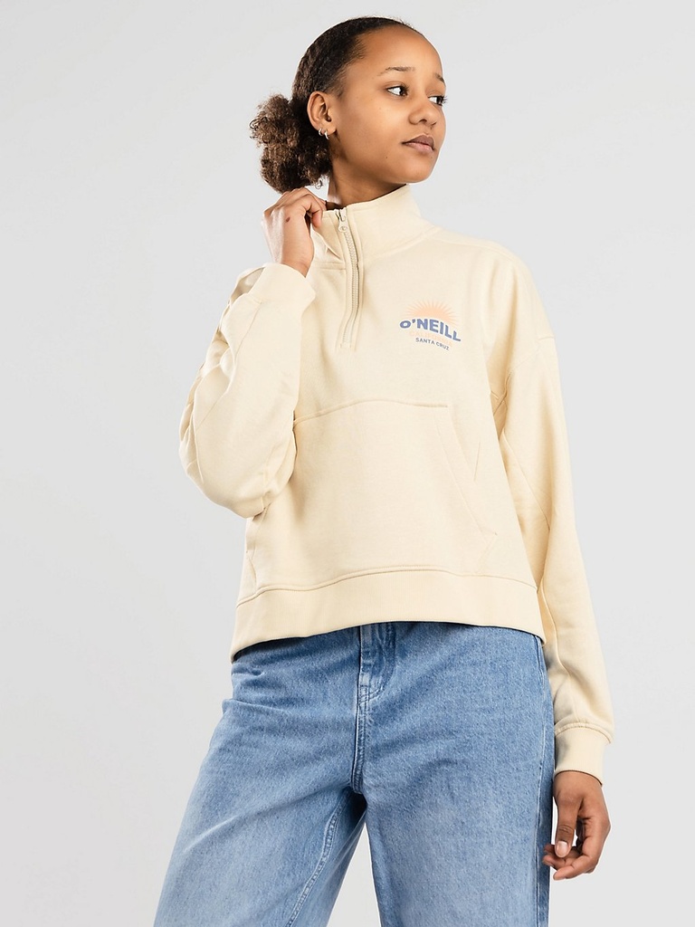 [1750054] O'Neill Bunji Halfzip Sweater Bleached Sand S/8