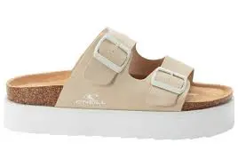 O'Neill Sandy Platform Slider Women Low Tan