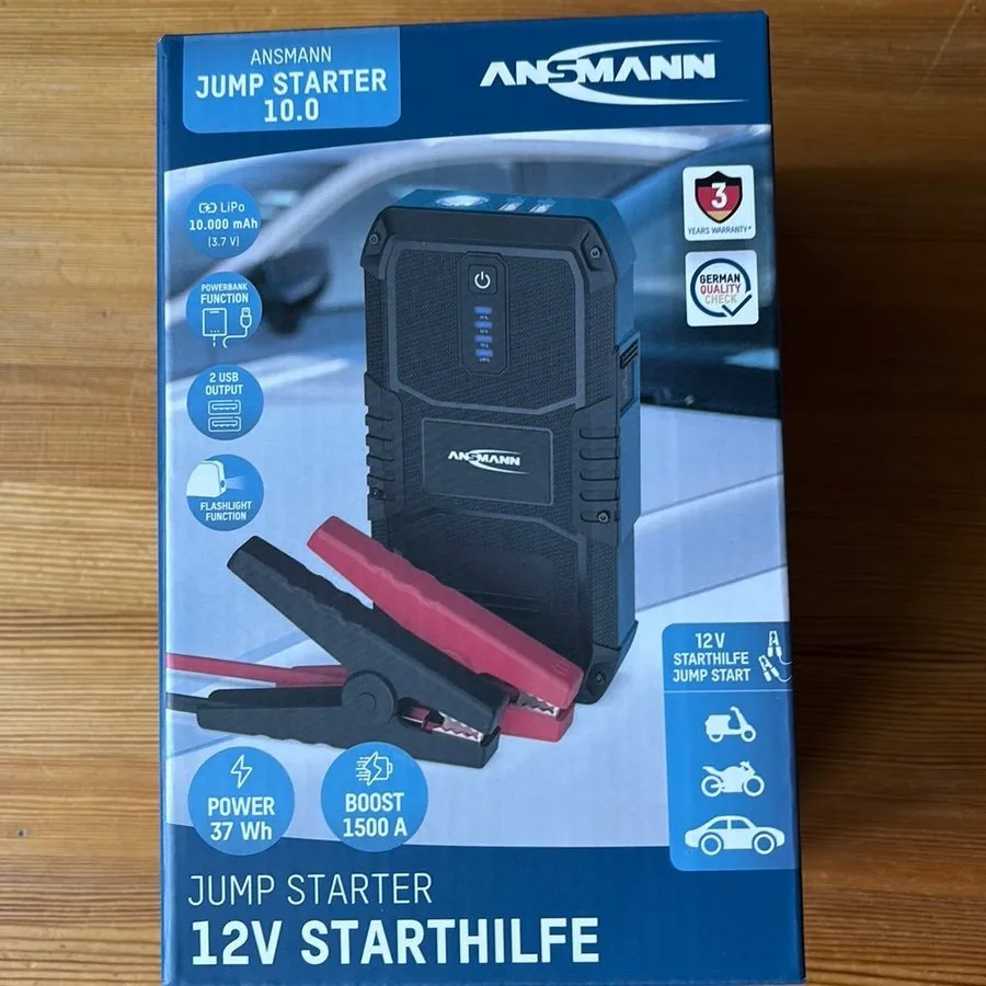 Ansmann Jump Starter 10.000mAh