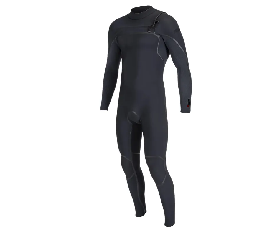 Hyperfreak 5/4+Chest Zip Full Black