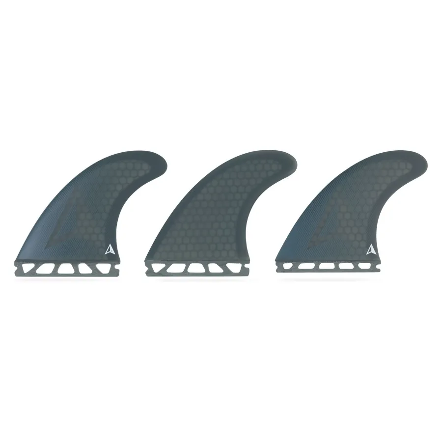 [22538] ROAM Thruster Fin Set All Round Large Futures Smoke