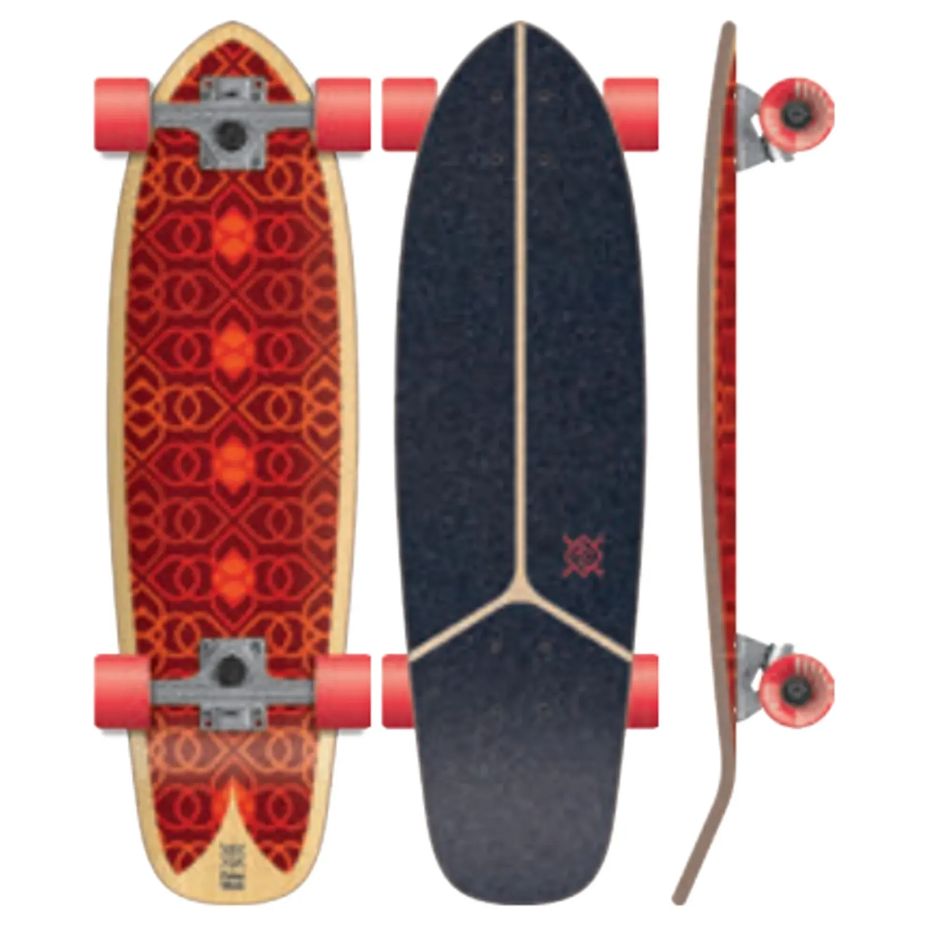 Flying Wheels Skateboard 29 Mosaic Chill Series 