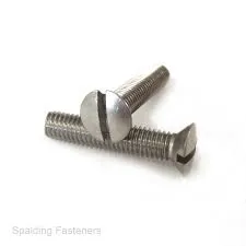 Marinetech Slotted Raised Countersunk Head Screws + Hex Nuts M6 x 40 + M6 SW10 4pcs F