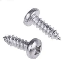 Cross Recessed Pan Head Tapping Screws 4.8 x 13 PH2 10pcs F