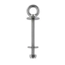 SB Eye bolt w. collar and metr. thread, MT-series A4 M6x40mm