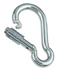 SB Spring hook with self-lock sleeve A4 5x50mm