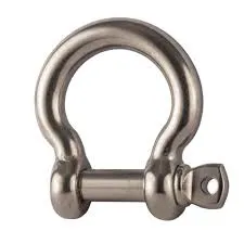 SB Bow shackle with captive pin A4 8mm