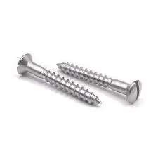 SB DIN 95 A4 4.0x20 8pcs. Slotted raised countersunk head wood screws