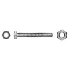 SB DIN 933 A4 M5x25 SWS + DIN 934 A4 M5 SWS 6pcs. Hexagon head screws + Hexagon Nuts