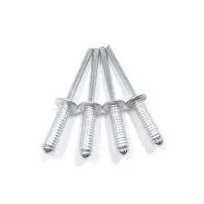 SB Art. 1014 A4 5.0x25 2pcs. Blindrivets with flat head and grooved mandrel