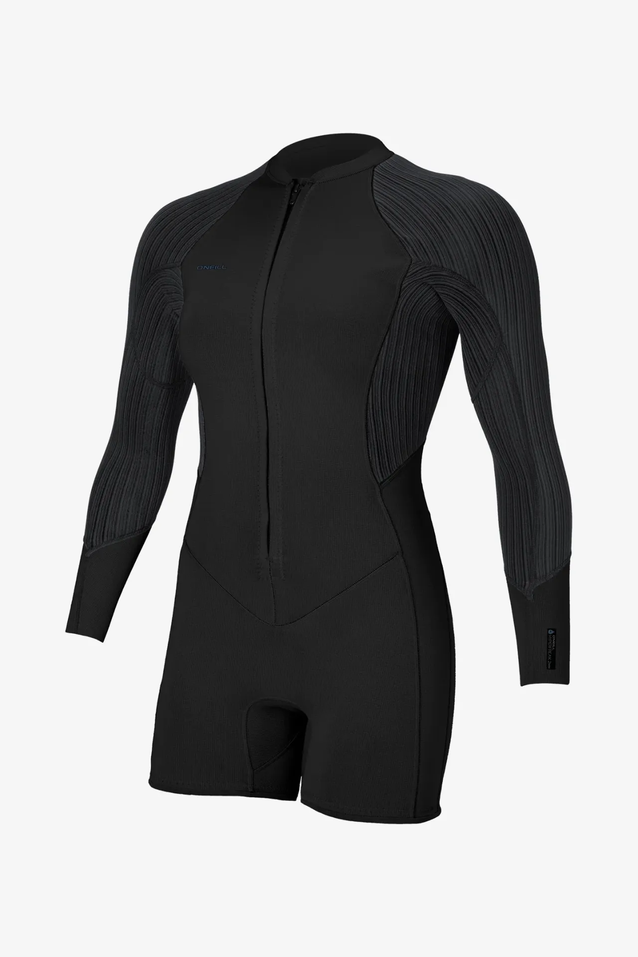 O'Neill W/ms Hyperfreak 2/1.5 Front Zip L/S Spring Black/Black