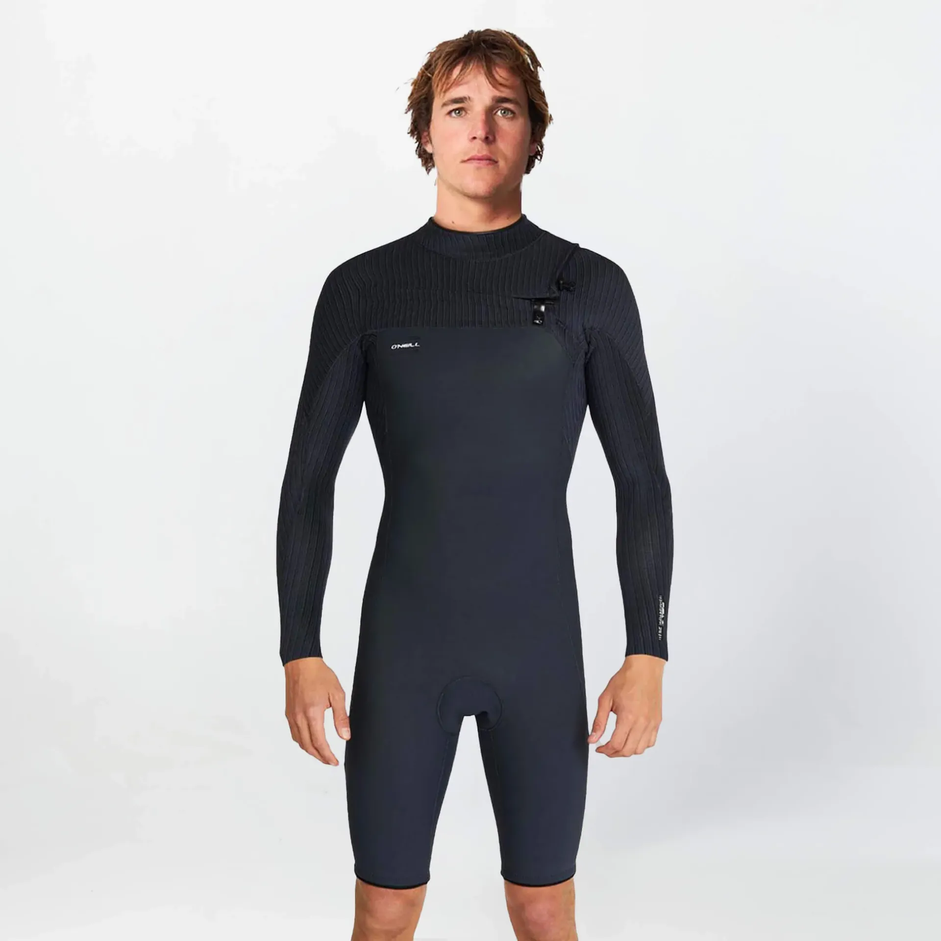 O'Neill Hyperfreak 4/3+ Chest Zip L/S Overknee Tempered Steel