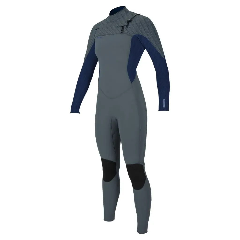 O'Neill Wms Hyperfreak 4/3+ Chest Zip Navy