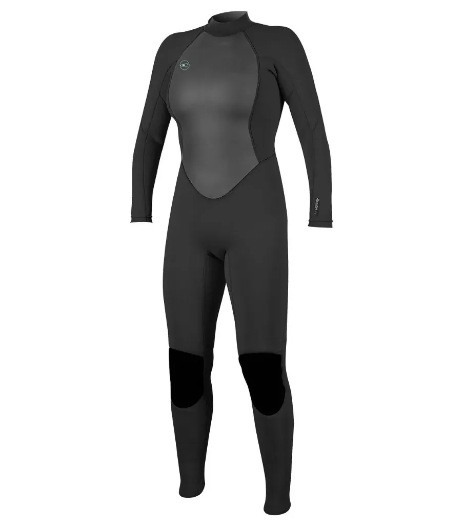O'Neill W/ms Reactor-2 3/2 Back Zip Full Black