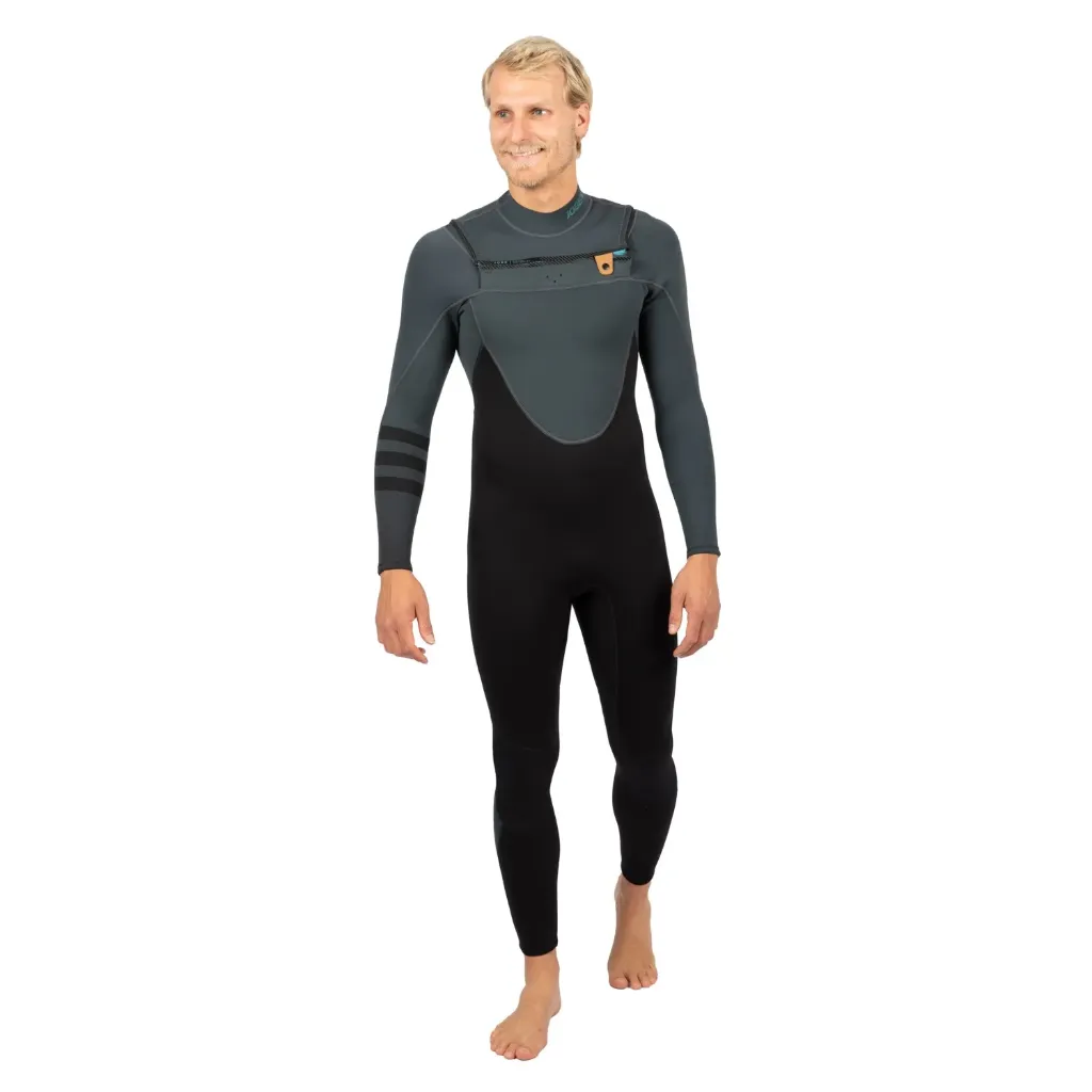 Jobe Perth 3/2mm Chestzip Full Wetsuit Men Grey