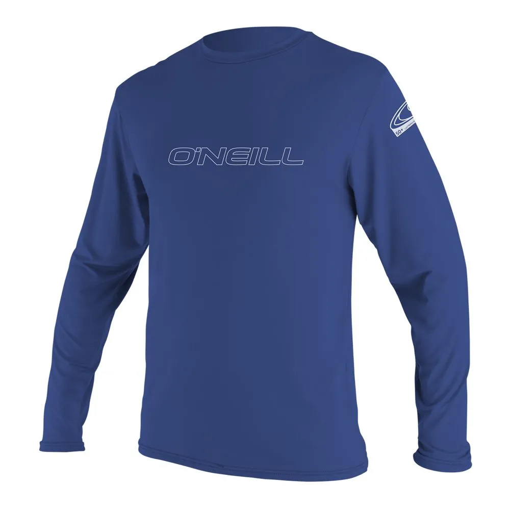 O'Neill Basic Skins L/S Rash Guard Navy (SMALL)