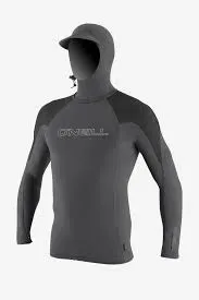 O'Neill Hyperfreak Skins O'Zone L/S Rash Guard W/Hood Chimera